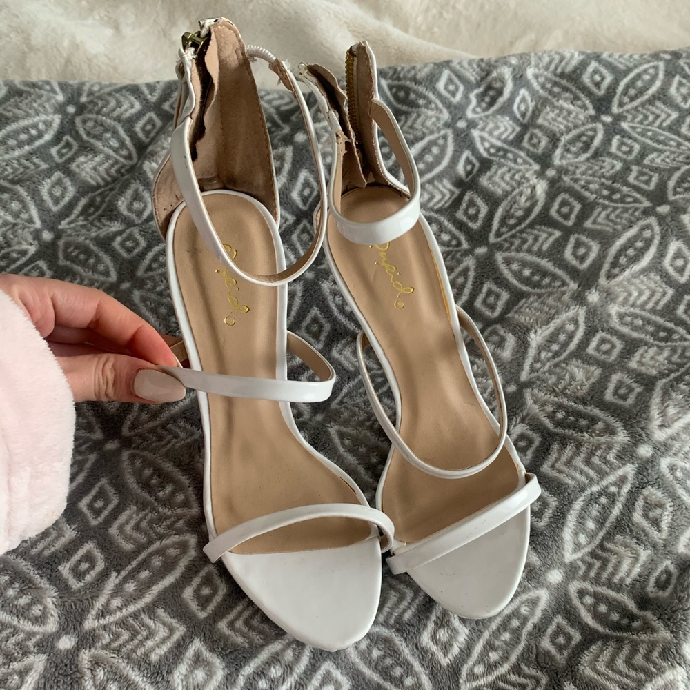 Strappy heels